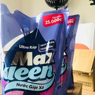 Nước giặt túi maxkleen