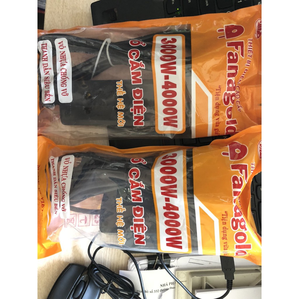 Ổ cắm điện Fanagold 3000W - 4000W dây 3m