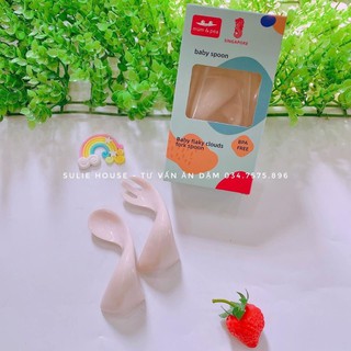 Bộ thìa dĩa nhựa cong