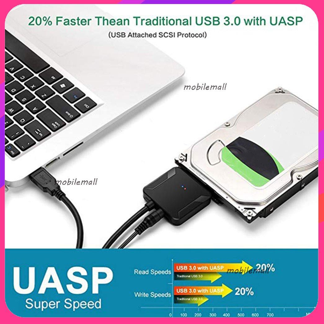 Bộ Chuyển Đổi Ổ Cứng Hdd Usb 3.0 Sang 2.5 "/ 3.5" Ide Sata | BigBuy360 - bigbuy360.vn