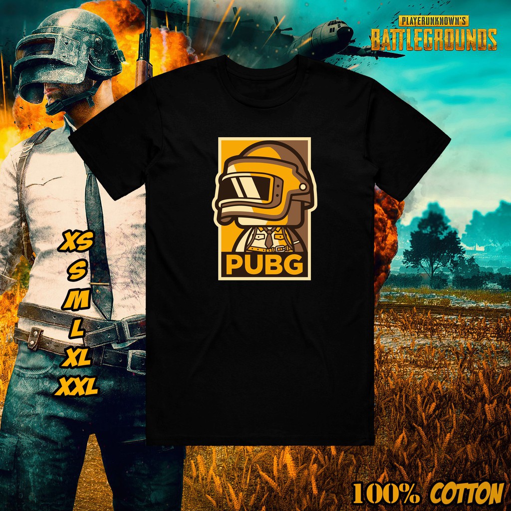 (SALE 50%)Áo thun in PUBG Player Unknown BattleGrounds Chibi Gamer Gaming Shirt (P8) - bán chạy nhất