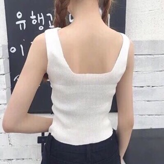 Áo len croptop