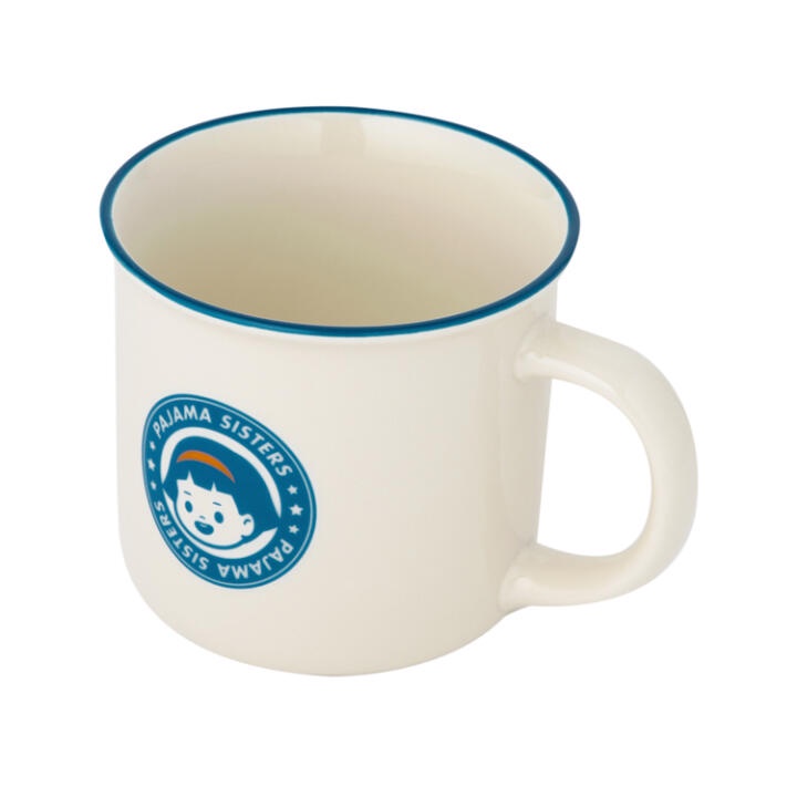 Cốc Tay Cầm ARTBOX Hàn Quốc Màu Cream Hình Cô Gái Xinh Xắn