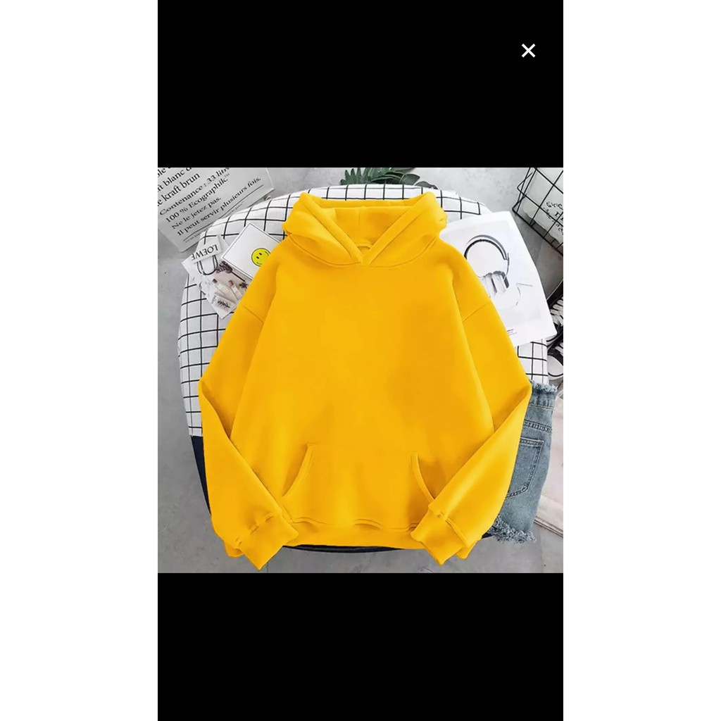(Ảnh thật) Áo unisex Hoodie in nỉ bông nhiều màu (35-68kg). H chữ - word - suprem | BigBuy360 - bigbuy360.vn