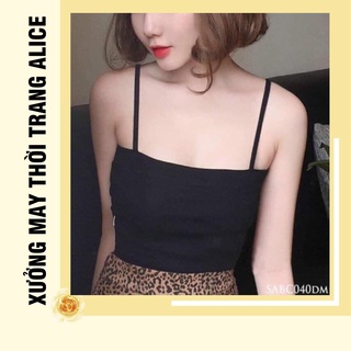 Áo 2 dây tivi cotton lụa