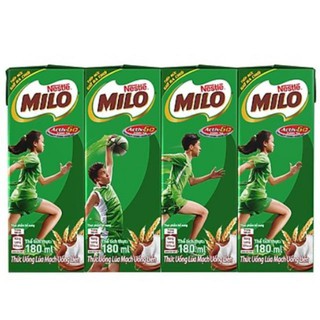Sữa Milo nước (4 hộp ×180ml) date mới .