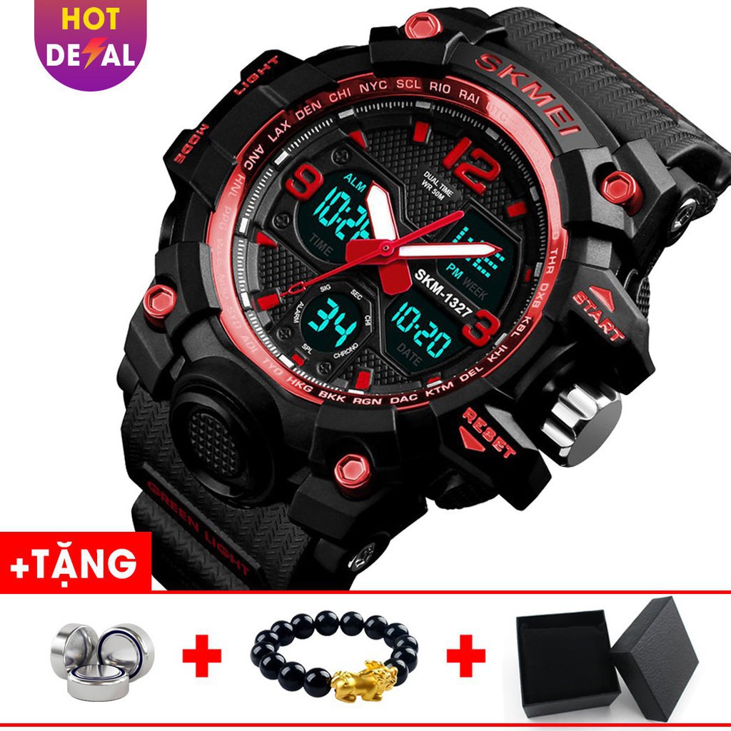 Đông nam thể thao điện tử đa chức năng chống nước Skmei VW088 - Vemz Watch