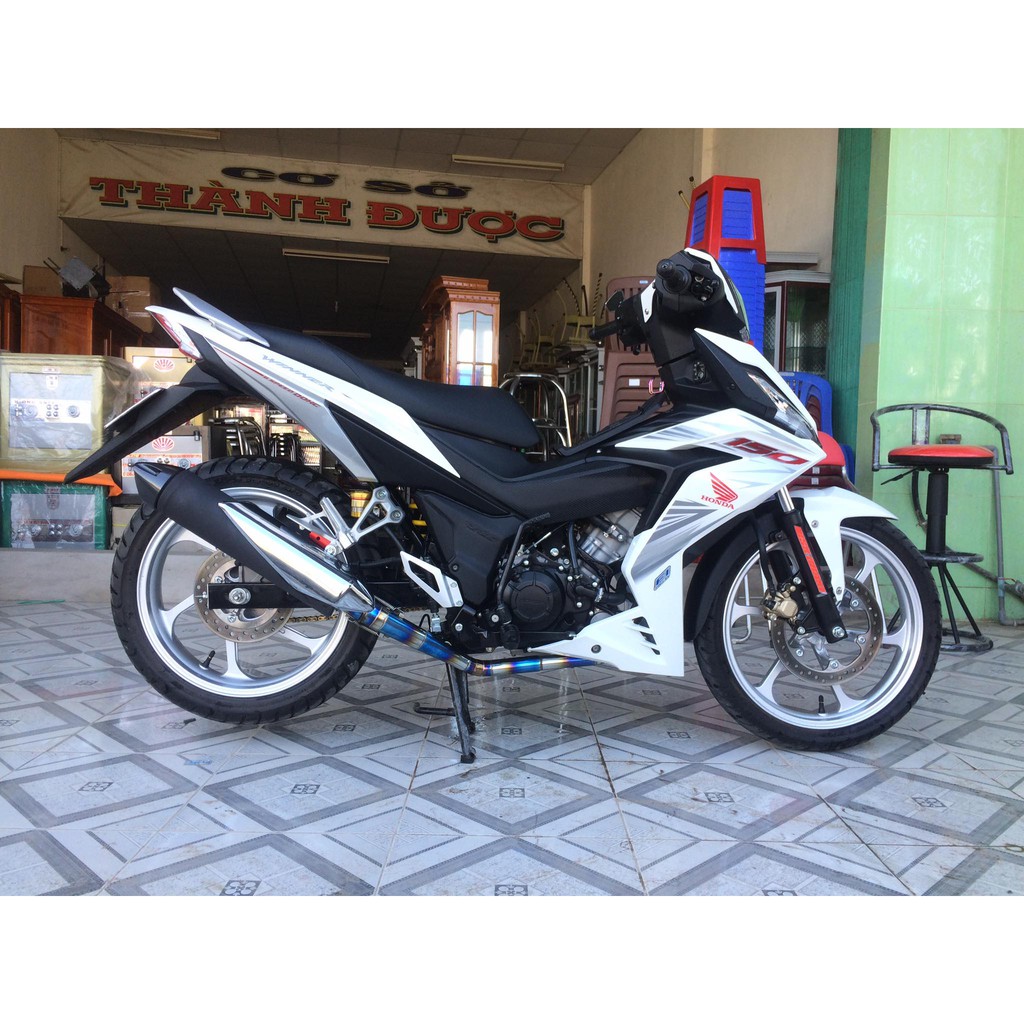 Bô tăng pô giã zin raider satria exciter winner sonic