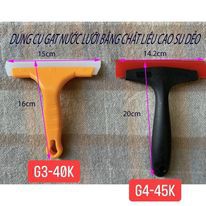 Dụng cụ gạt kính, gạt nước, gạt dán decal cầm tay mini,chất liệu silicon 2 lớp phale