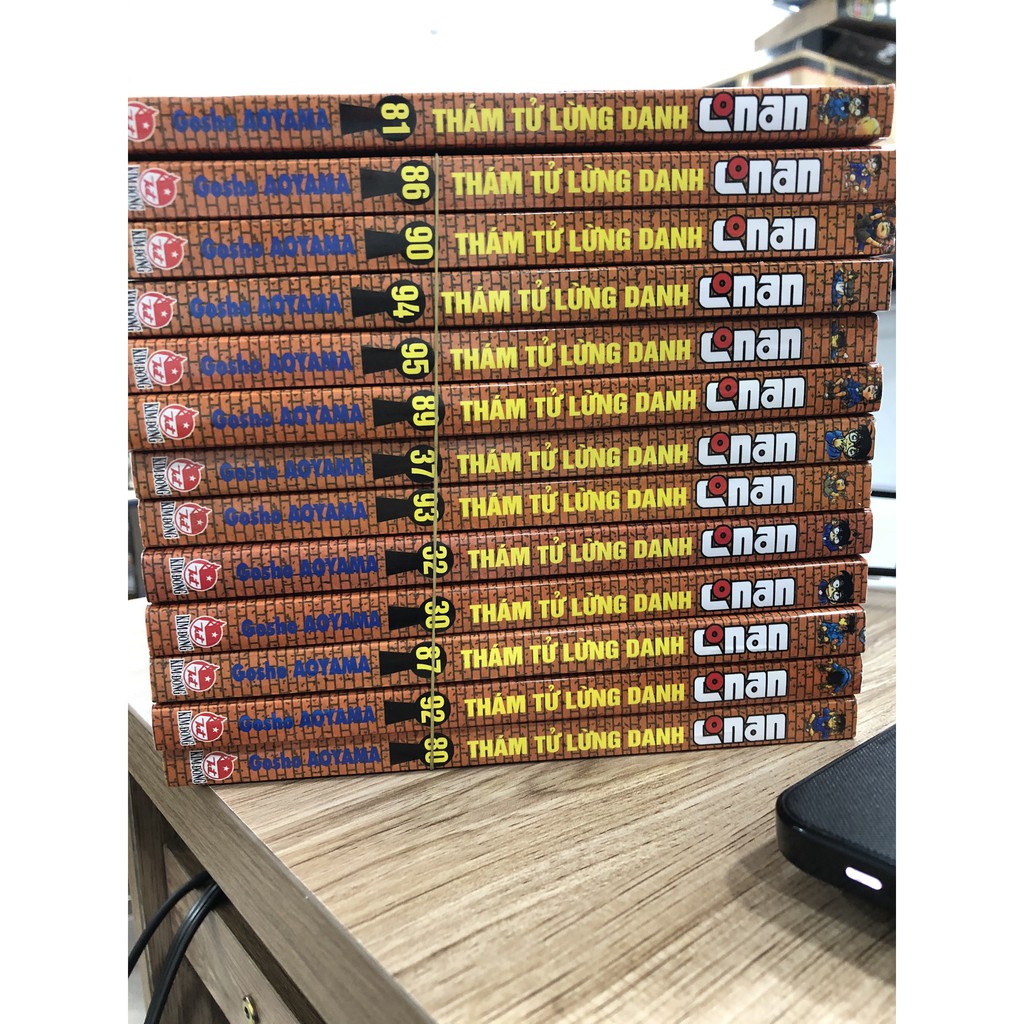 Sách - Combo Thám Tử Lừng Danh Conan ( Tập 30 ,80 ,92 ,87 ,32 ,93 ,37 ,89 ,95 ,94 ,90 ,86 )