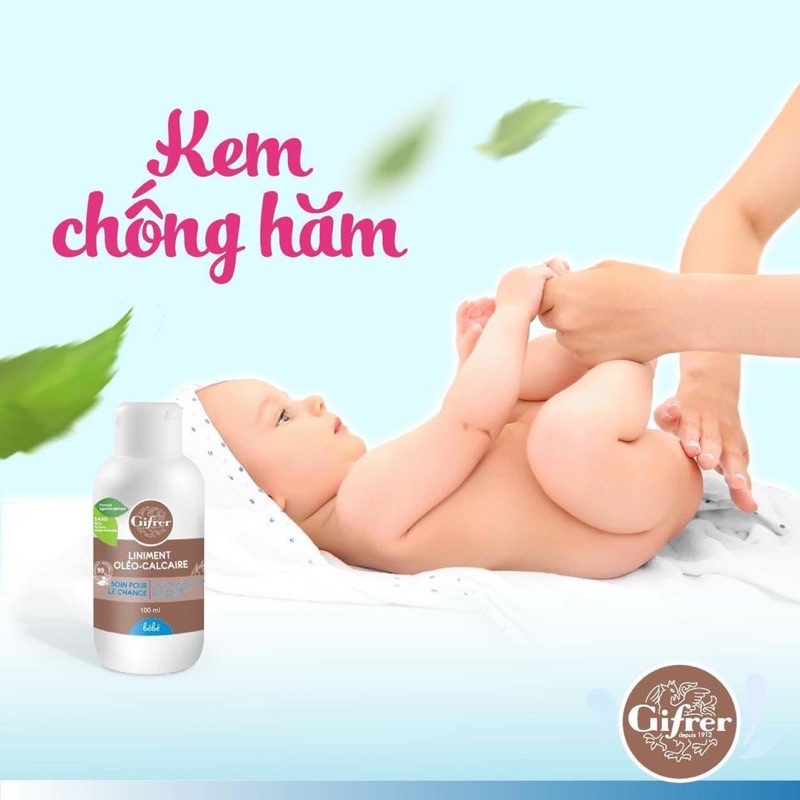 Chống hăm tả Gifrer 100ml - dạng dầu