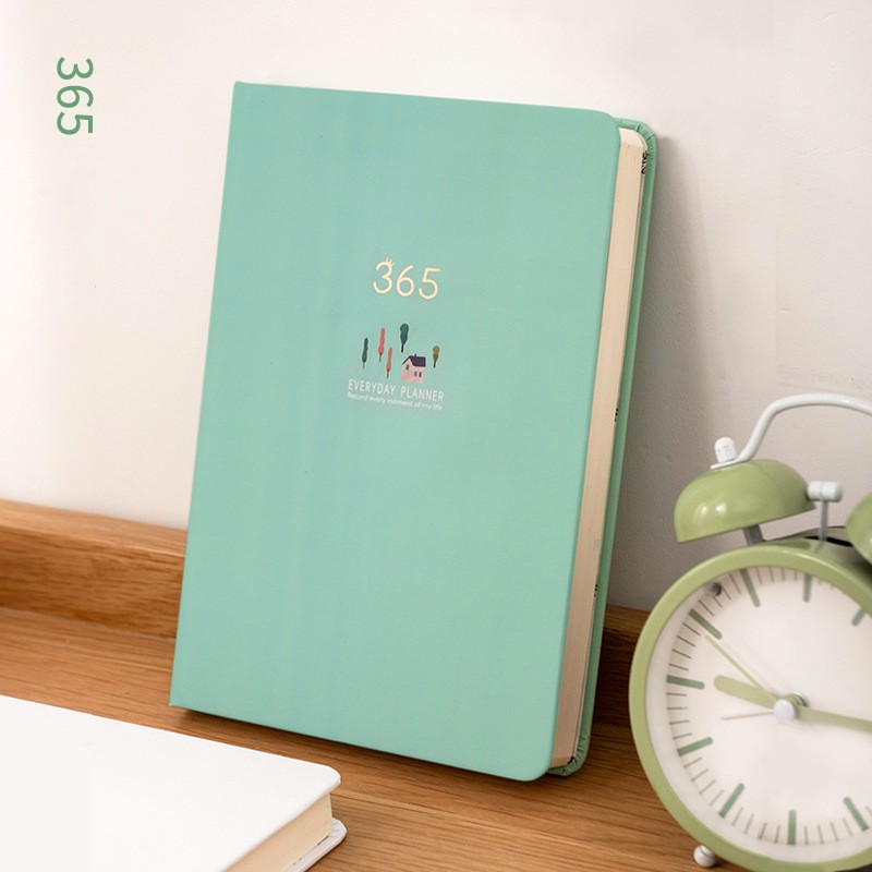 Sổ Kế Hoạch Làm Việc Sáng Tạo Sổ Nhật Ký Cuộc Sống EVERYDAY PLANNER 365 Ngày