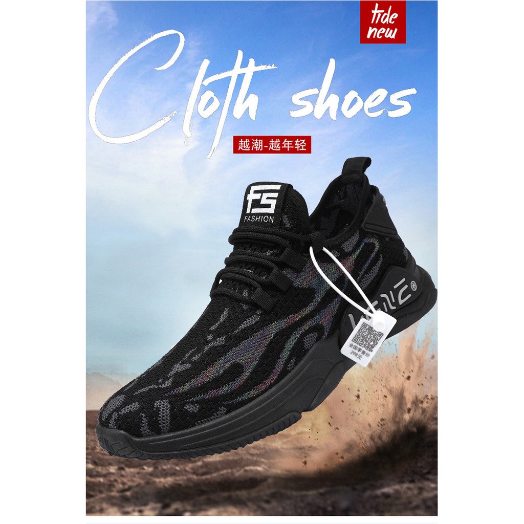 Giày Thể Thao Thiết Kế Mới Thoáng Khí Kiểu Dáng Đơn Giản Thời Trang Theo Phong Cách Hàn Quốc Cho Nam | BigBuy360 - bigbuy360.vn