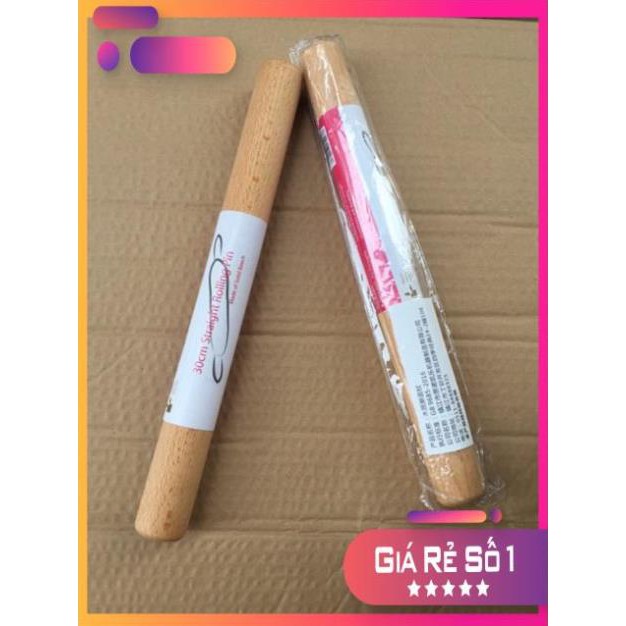 Cán Lăn Bột Gỗ 30cm Breadleaf