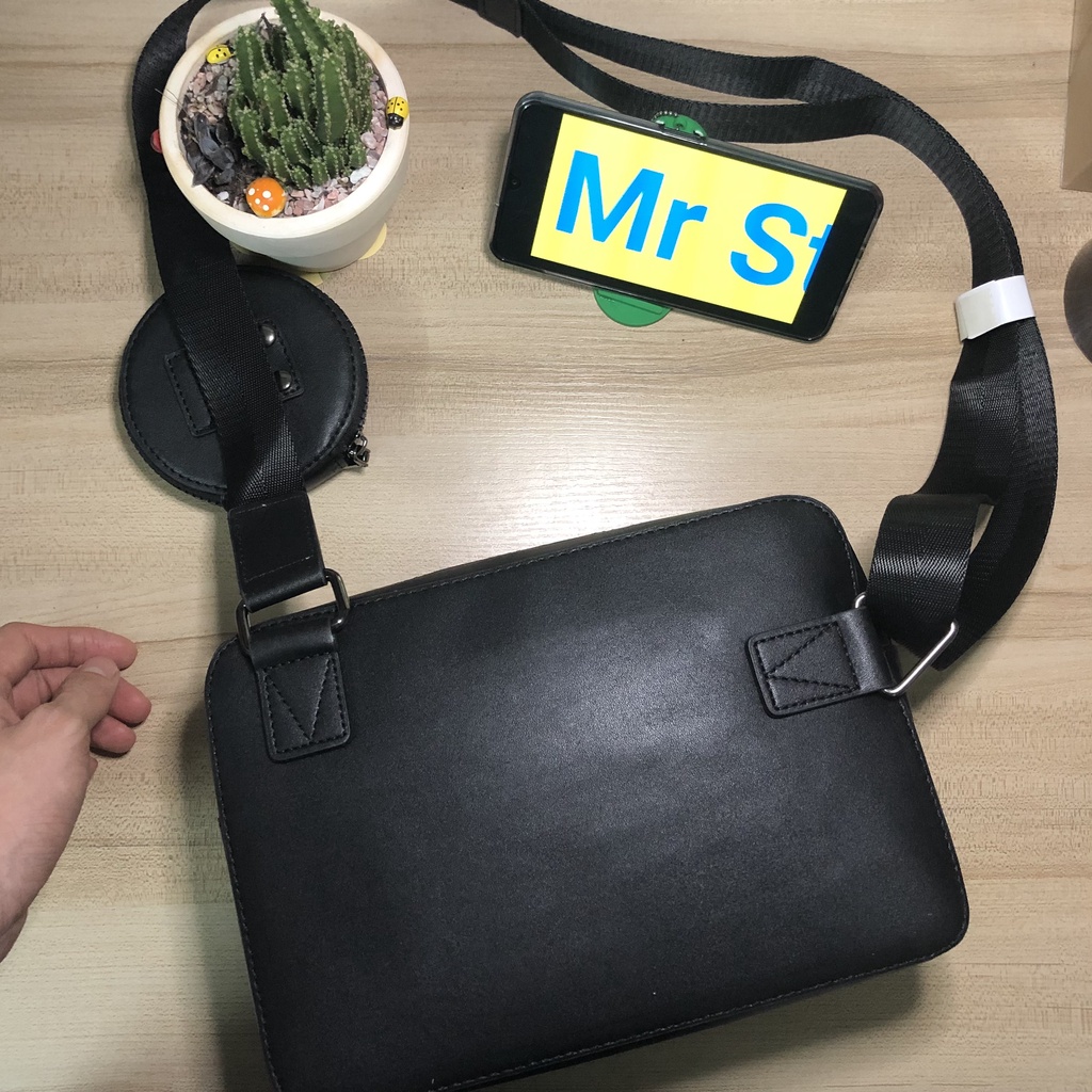 Túi đeo chéo nam PEDRO logo