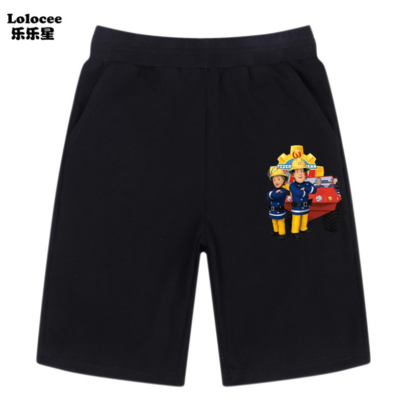 Quần Short Lưng Thun In Hình Super Mario Cho Bé Trai &amp; Gái