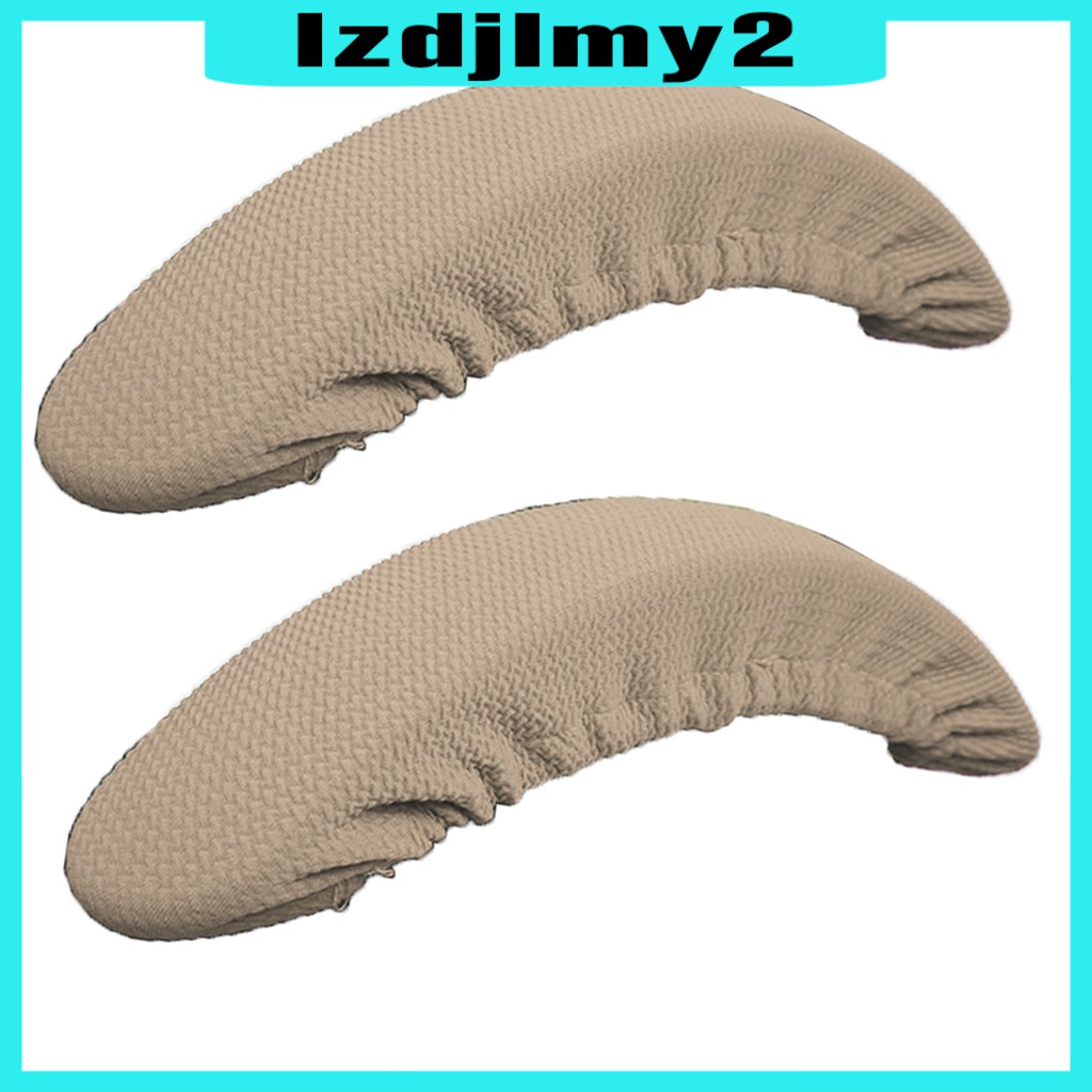 Set 2 Bọc Tay Vịn Ghế Văn Phòng Màu Hồng