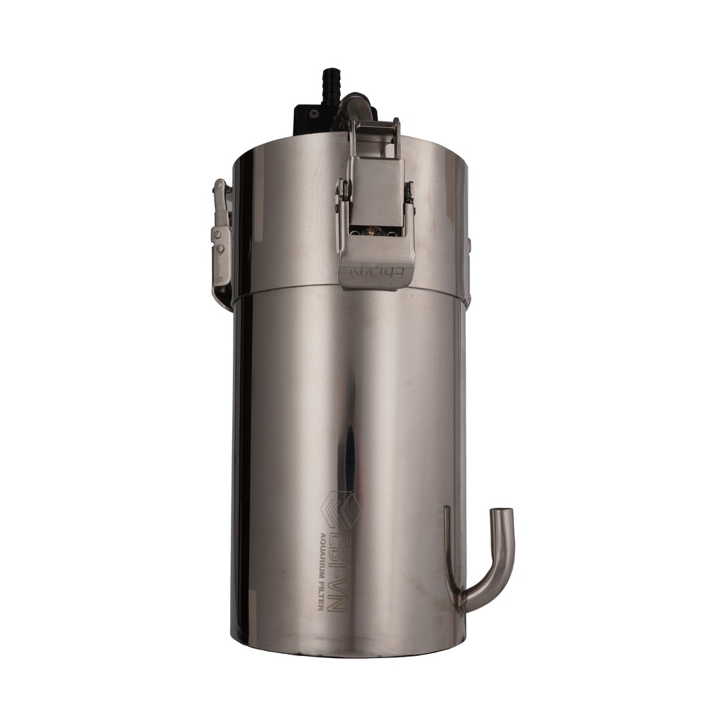 Lọc bể cá inox mini suối nhỏ , Lọc nano, lọc chế inox, in out  , lọc bể cá