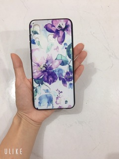 Ốp Hoa Tím Bóng đẹp sam sung A20,A30