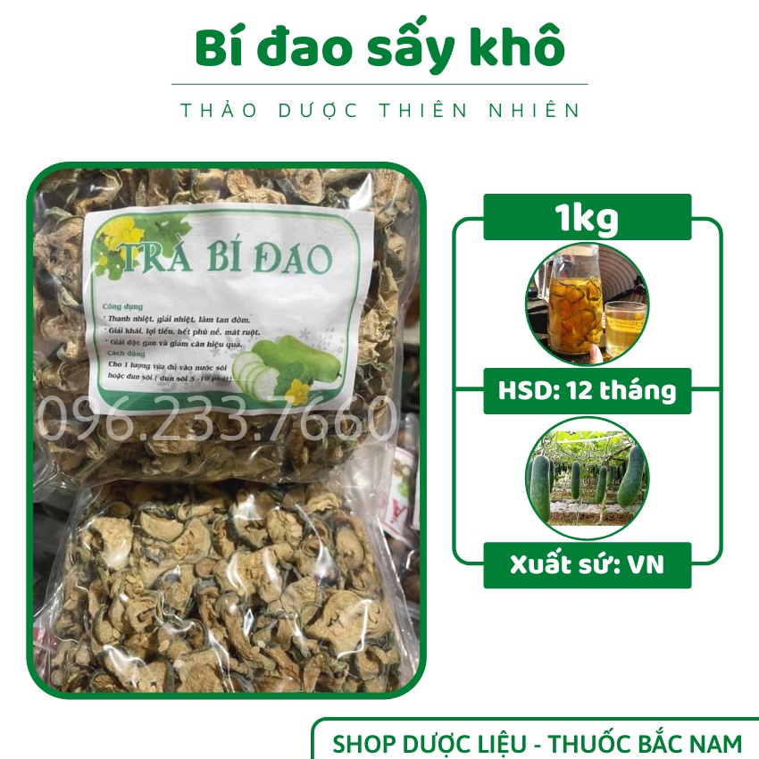 1kg Trà bí đao sấy khô ⚡ LOẠI NGON ⚡ trà bí đao sấy khô giúp giảm cân hiệu quả, thanh nhiệt cơ thể