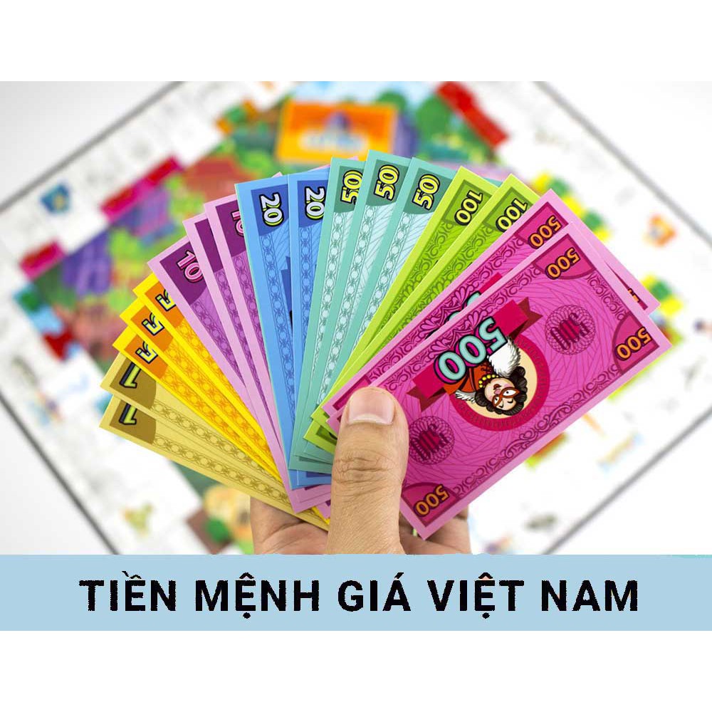 [COMBO 2 IN 1] Đồ chơi board game CHO nhiều người chơi CỜ TỶ PHÚ + COUP giá rẻ, phiên bản tiếng Việt, nhập vai hấp dẫn