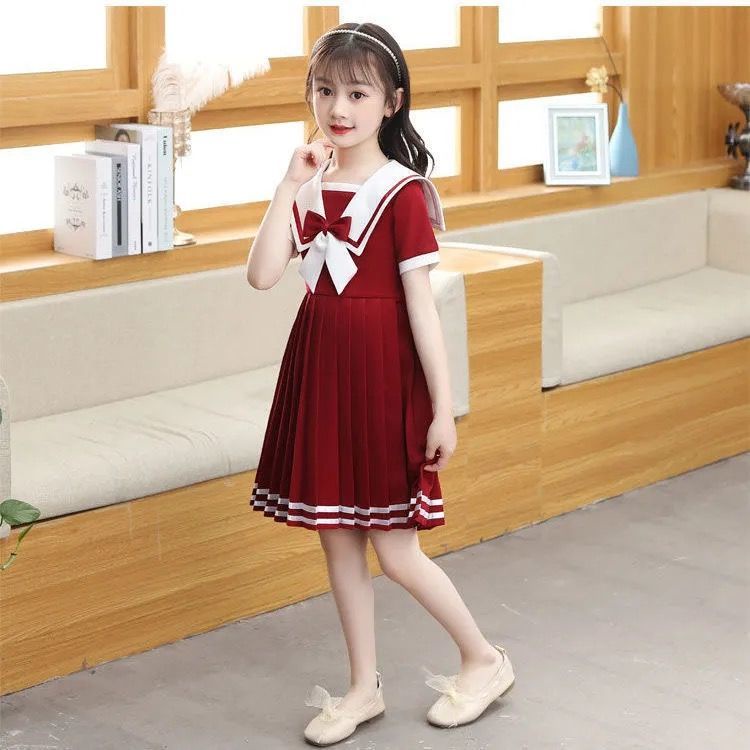 Đầm Thủy Thủ Thời Trang Mùa Hè Cho Bé Gái