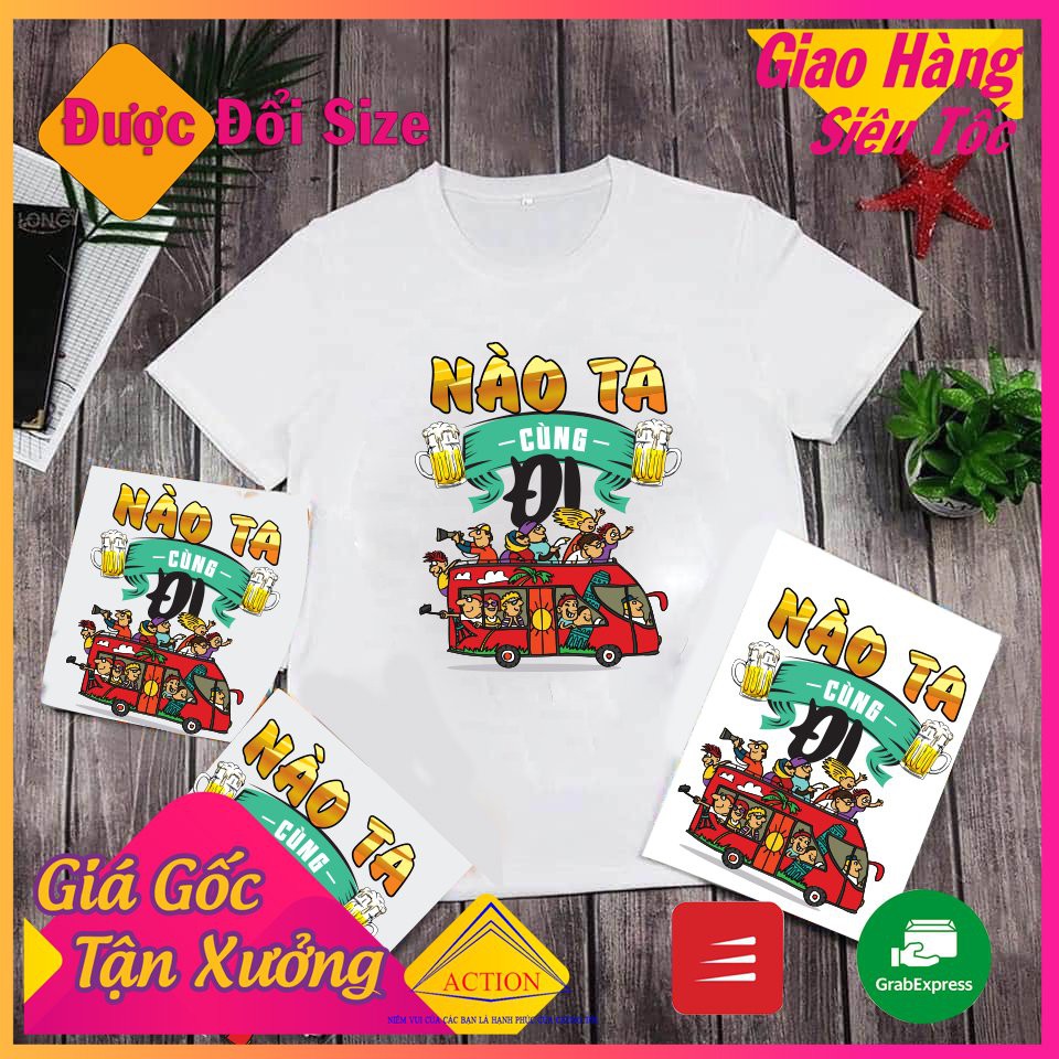 [GIÁ SỈ] Áo Thun Team Sologan – [THE ACTION] - Inbox chọn mẫu ( Quà Tặng)