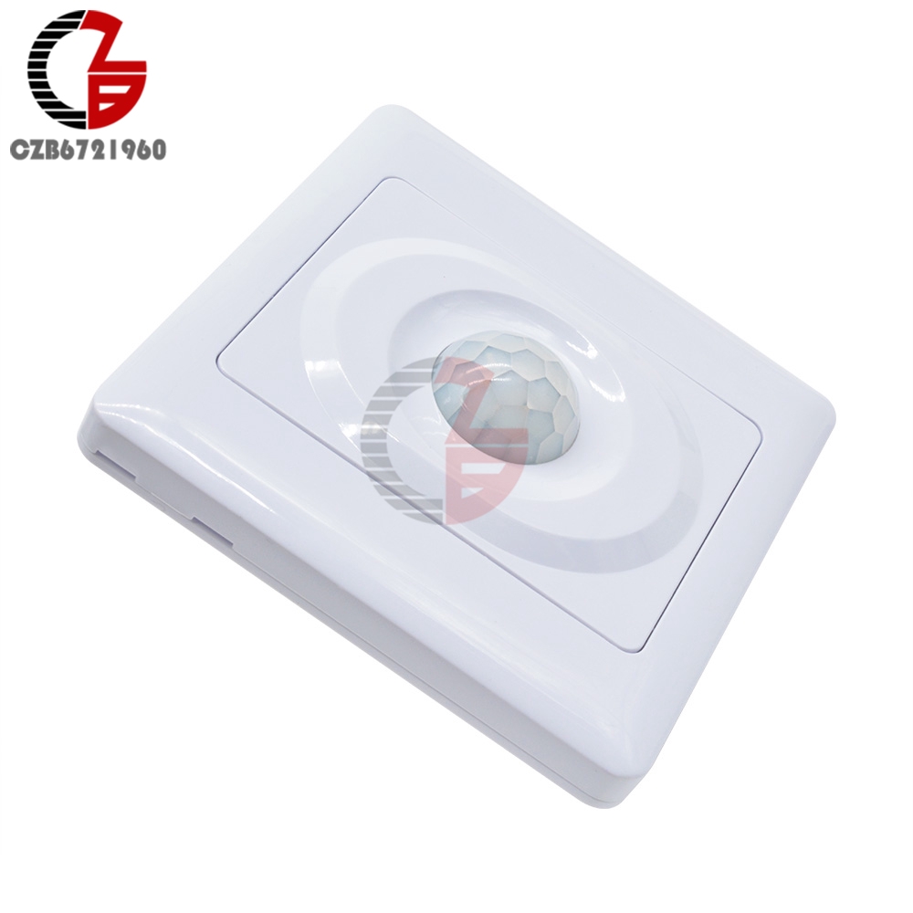 AC 110V 220V LED PIR Motion Sensor Switch IR Infrared Human Induction Detect Sensor Indoor Outdoor On Off Switch Light Switch | BigBuy360 - bigbuy360.vn