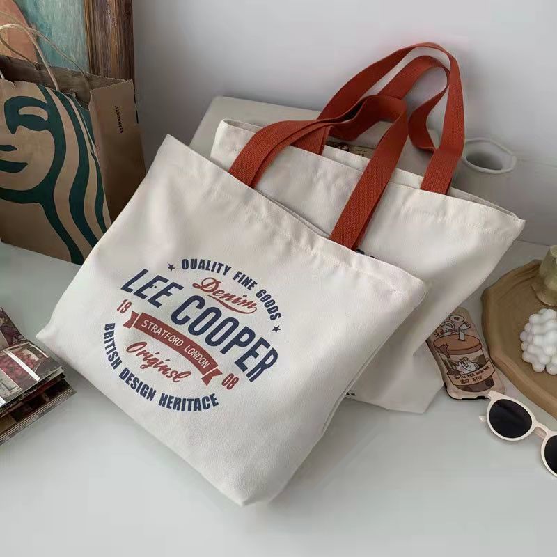 Túi Xách Canvas Cỡ Lớn Thiết Kế Đơn Giản Thời Trang Cho Nữ