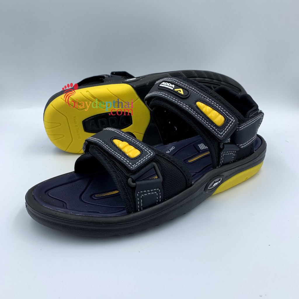 Sandal Thái Lan ADDA 2N36 - Navy Vàng