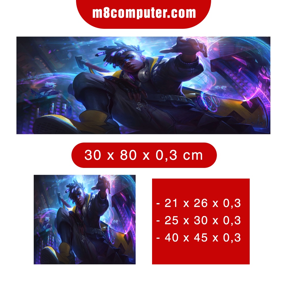 Lót chuột LoL, Pad chuột Gaming LoL, Bàn di chuột LoL - In Lót Chuột Theo Yêu Cầu