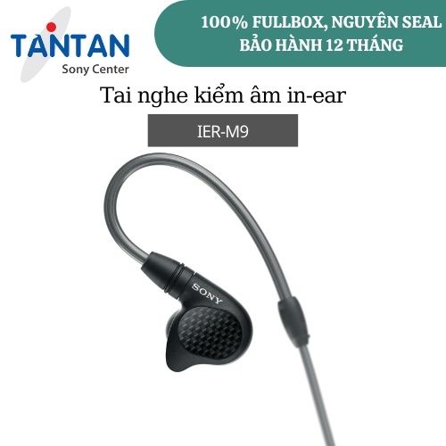 Tai nghe kiểm âm in-ear Sony IER-M9-Loa siêu thanh tweeter-Bộ màng loa BA mang thiết kế nguyên bản của Sony