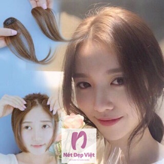 Tóc Giả Mái Dài Loại Mỏng Bằng Sợi Tơ Nhân Tạo