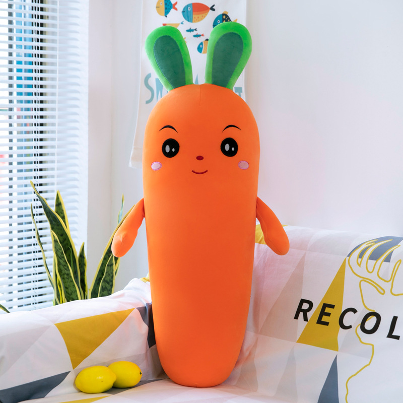 Thú nhồi bông hình củ cà rốt dài 50CM-130CM dễ thương