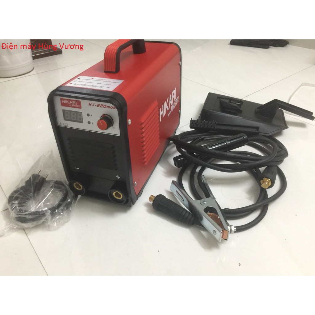 Máy hàn que điện tử hikari Madein Thái lan HJ-220mos, 7Kva, 220A, hàn que 4mm