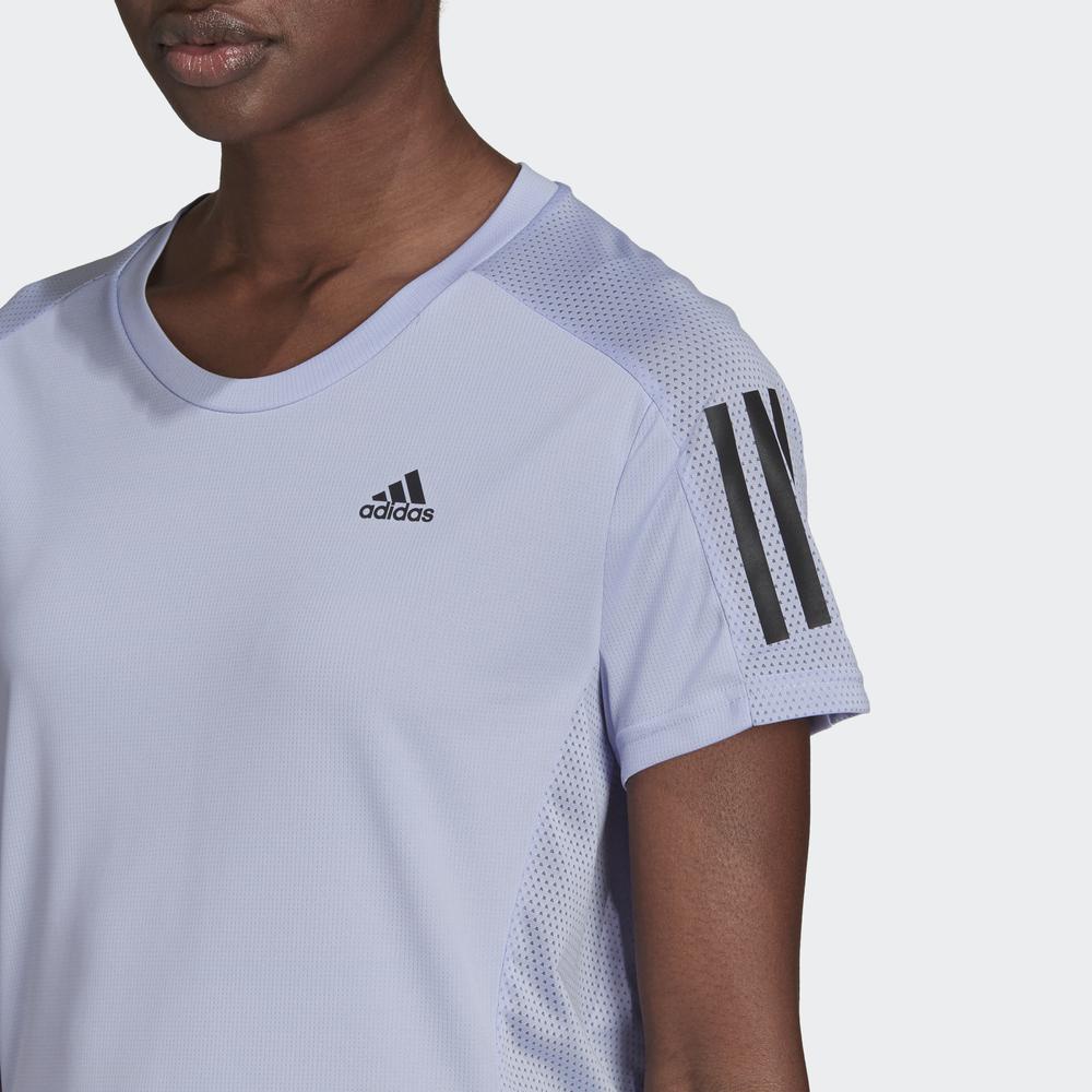 Áo Tee adidas RUNNING Nữ Áo thun Own the Run Màu tím H30042