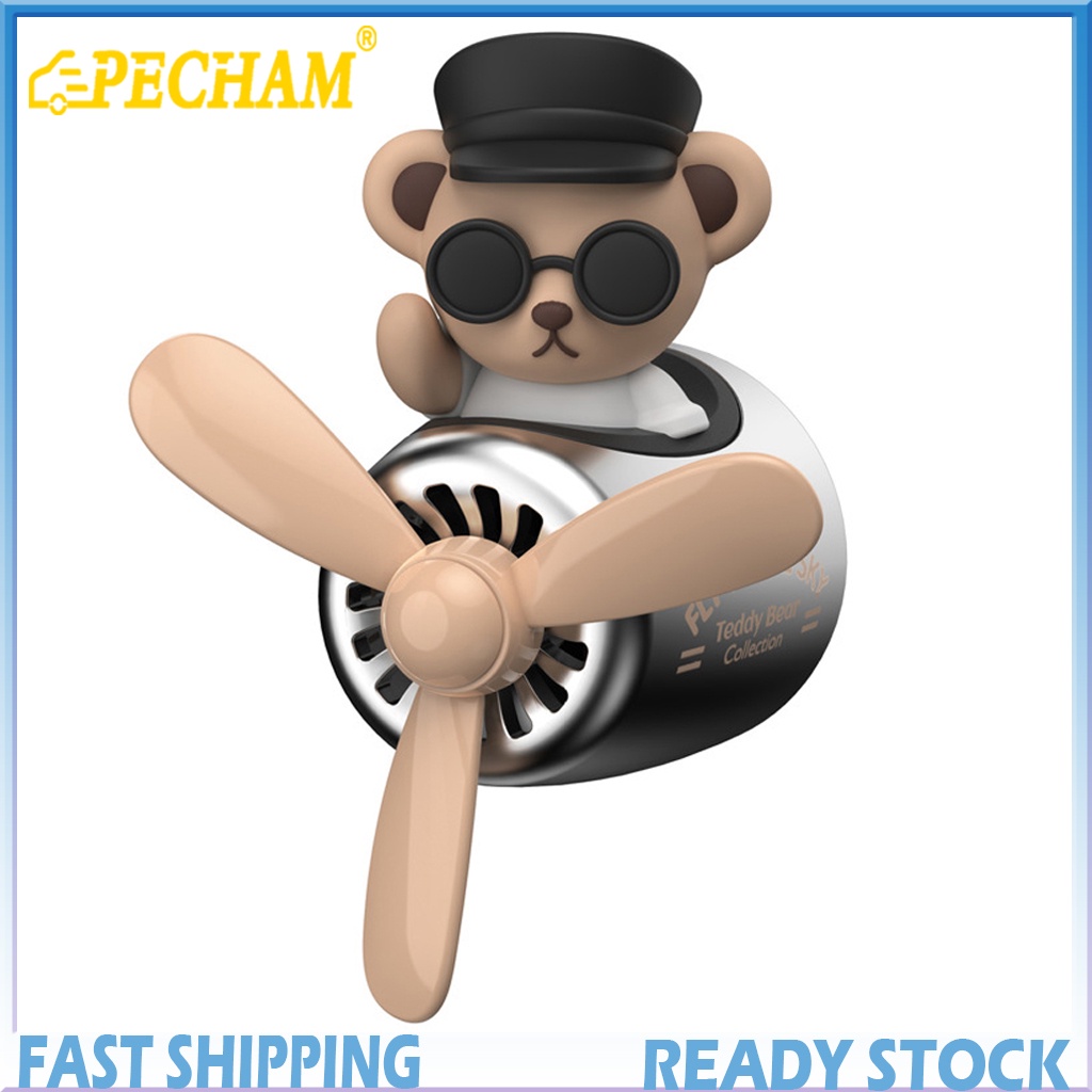 Kẹp làm mát không khí xe hơi PECHAM thiết kế từ tính hình gấu teddy | BigBuy360 - bigbuy360.vn