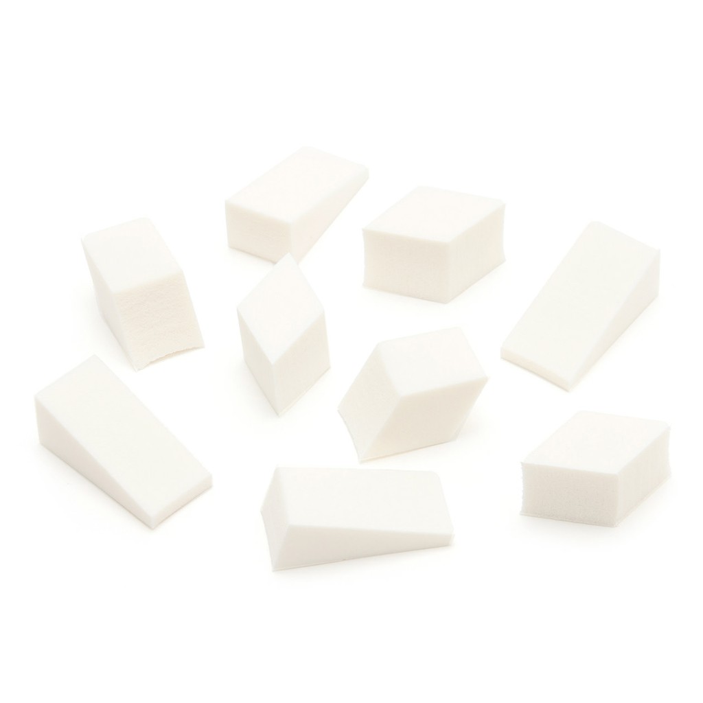 Túi 40 Miếng Mút Trang Điểm Muji Nhật Bản - Mút tán kem nền - Make up Sponges | BigBuy360 - bigbuy360.vn