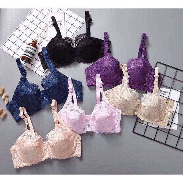 Áo lót mỏng không độn có gọng bigsize Thái Lan