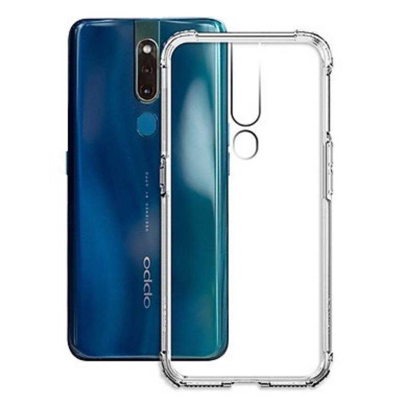 Ốp lưng Oppo F11 Pro chống sốc trong suốt có gờ nhô cao 4 góc bảo vệ máy, bảo vệ camera