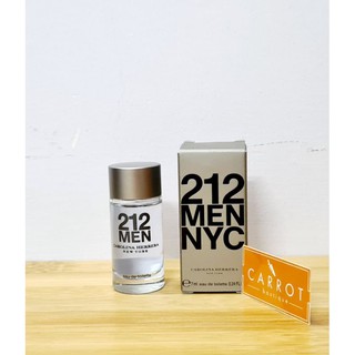 Nước hoa mini Nam CAROLINA HERRERA 212 Men NYC 7ml