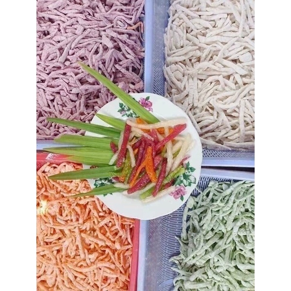[HỎA TỐC SG] Cùi bưởi ngũ sắc nấu chè bưởi, trà sữa 500g