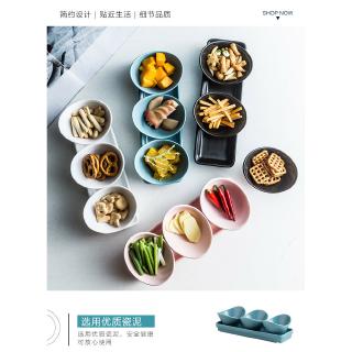 Bộ Chén Sứ Đựng Nước Chấm Phong Cách Bắc Âu