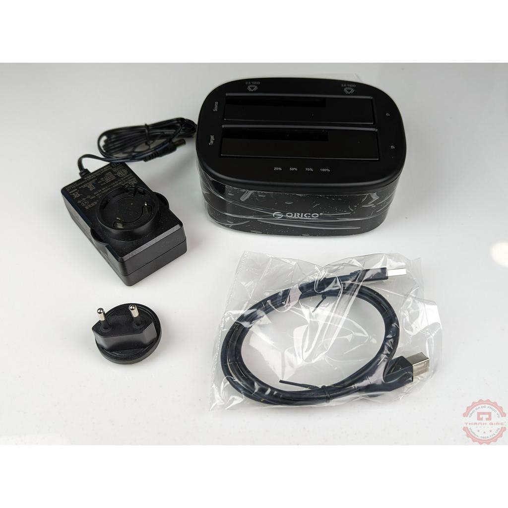 Dock Cắm Ổ Cứng Orico 6228US3-C - Tính Năng Sao Chép Dữ Liệu Không Cần Máy Tính (Clone)