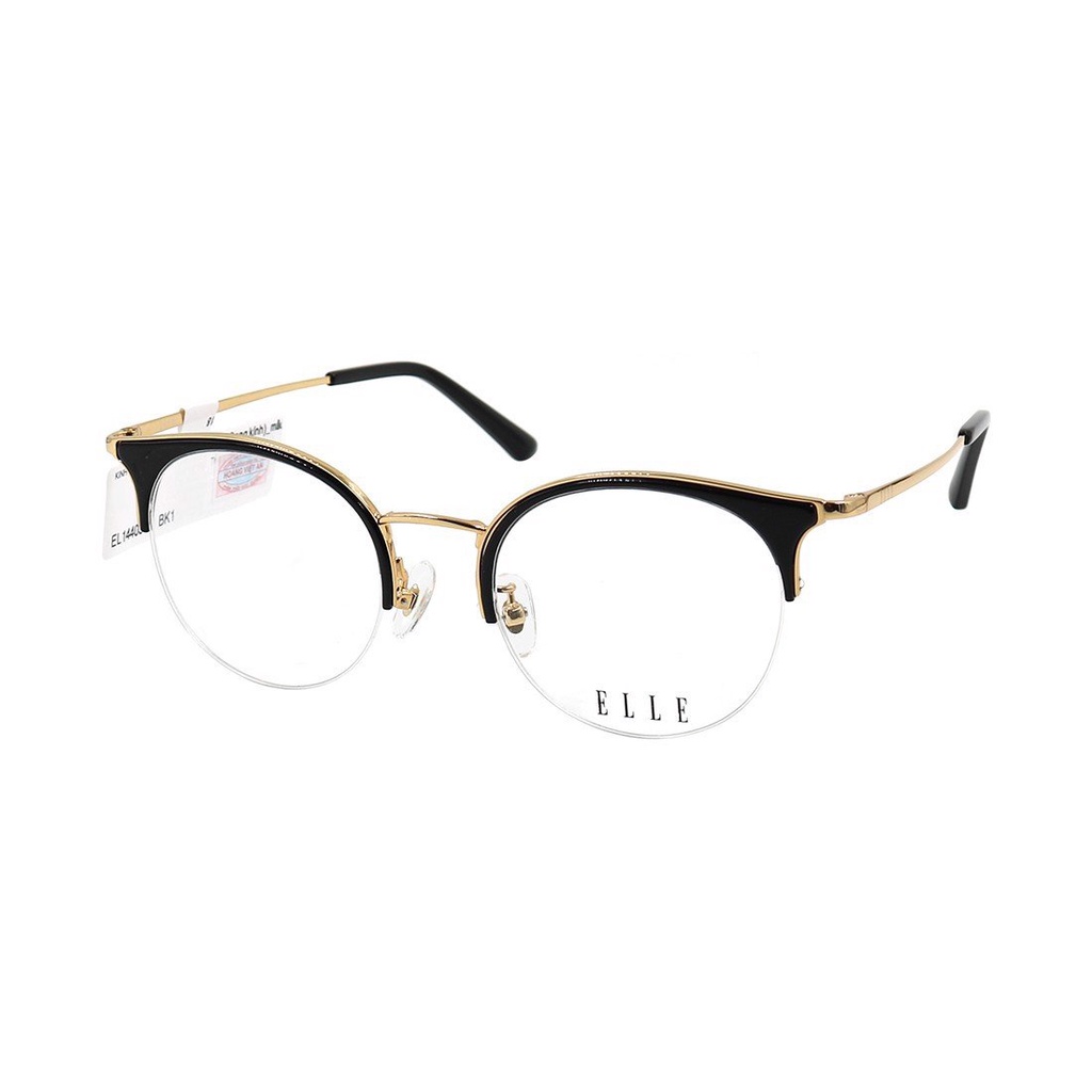 Gọng kính thời trang Elle EL14403 BK1 chính hãng, bảo hành toàn quốc