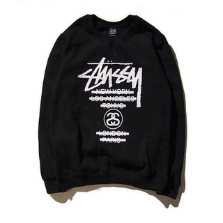 Áo Sweater Đen Stussy
