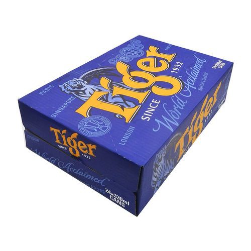 [Mã GROMST5 giảm 10% đơn 199K] Bia Tiger thùng 24 lon x 330ml luôn mới