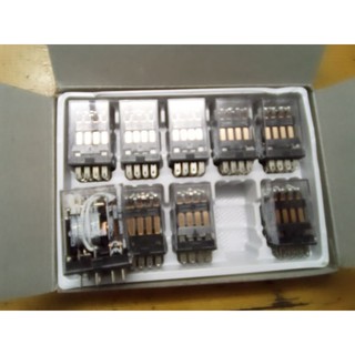 Rơ le trung gian 14 chân, 110V, omron. kèm đế.