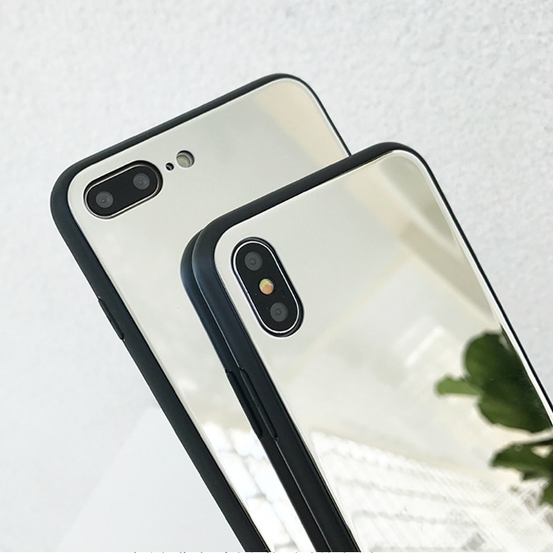 Redmi Note 8T 6 8 7 Pro 6A 7 7A 8 8A 5 Plus 5A 4A 4 4X Mi 8 Lite 9 9T Gương Mạ Trang điểm Nắp TPU Mềm