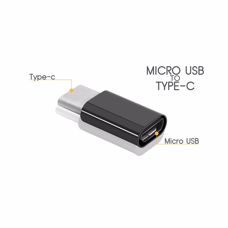 Bộ chuyển đổi Mini Type C sang Micro USB 5 Pin OTG